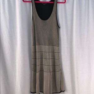 Knitted Armani exchange metallic dress